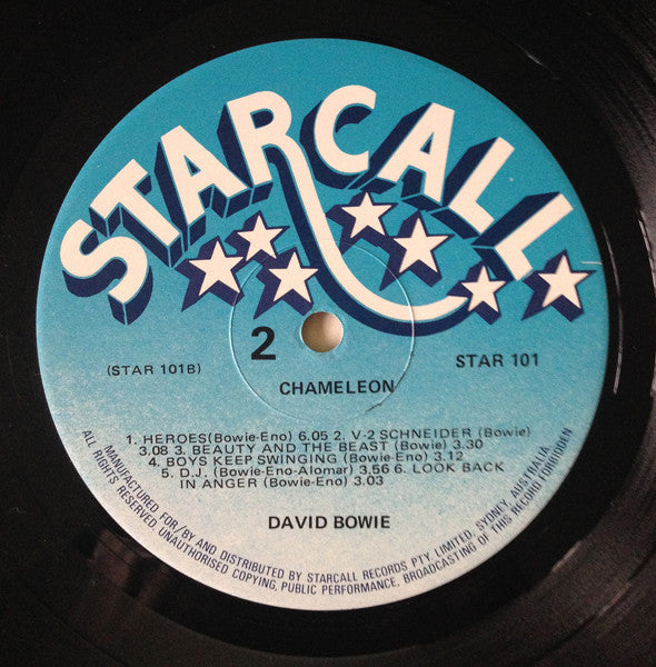 David Bowie : Chameleon (LP, Comp)