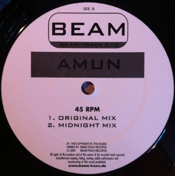 Beam : Amun (12")