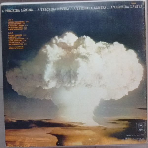 Zé Ramalho : A Terceira Lâmina (LP, Album, Gat)