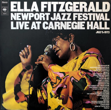 Ella Fitzgerald : Newport Jazz Festival Live At Carnegie Hall (July 5, 1973) (2xLP, Album)