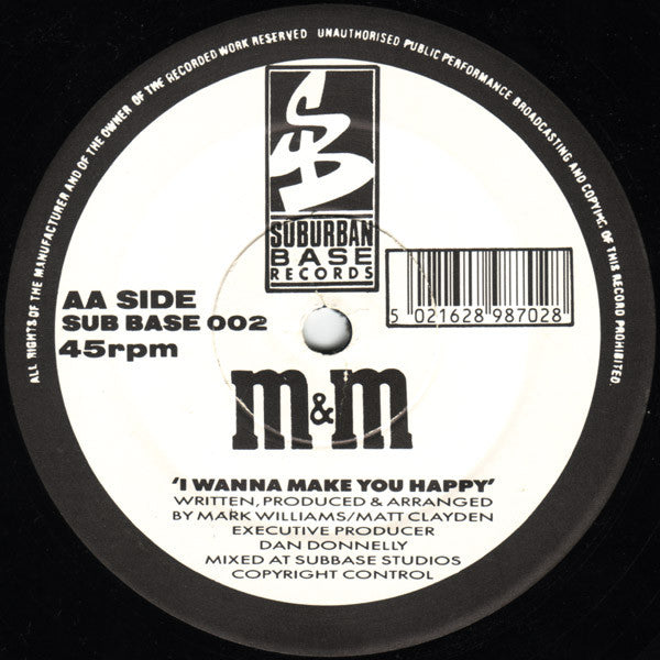 M&M : Don't Stand In My Way (12")