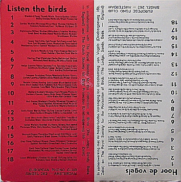 John Kirby (4) : Listen The Birds 11 = Hoor De Vogels 11 (7", RP)