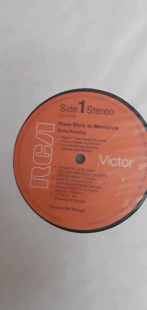 Elvis Presley : From Elvis In Memphis (LP, Album, RE, RM)