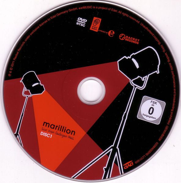 Marillion : Live From Cadogan Hall (2xDVD-V, NTSC, Dig)