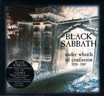 Black Sabbath : Under Wheels Of Confusion 1970 - 1987 (4xCD, Comp, RM + Box, Sli)