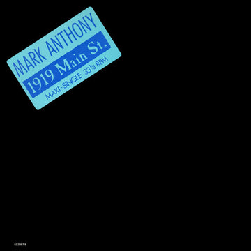 Mark Anthony : 1919 Main Street (12", Maxi)