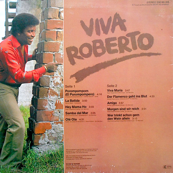 Roberto Blanco : Viva Roberto (LP, Album)