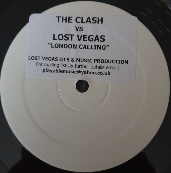 The Clash vs. Lost Vegas : London Calling (12", S/Sided, Unofficial, W/Lbl)