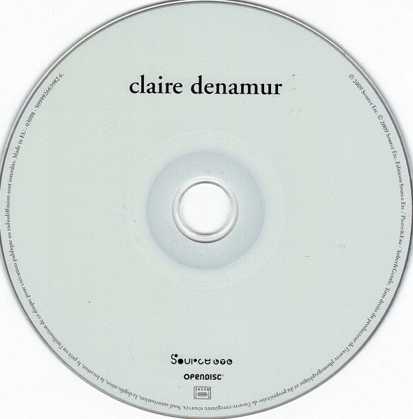 Claire Denamur : Claire Denamur (CD, Album, Enh)