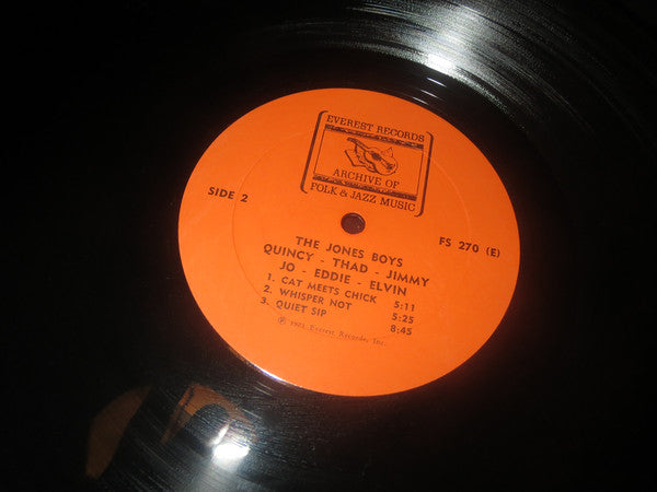 The Jones Boys : Quincy, Thad, Jimmy, Jo, Eddie And Elvin (LP)