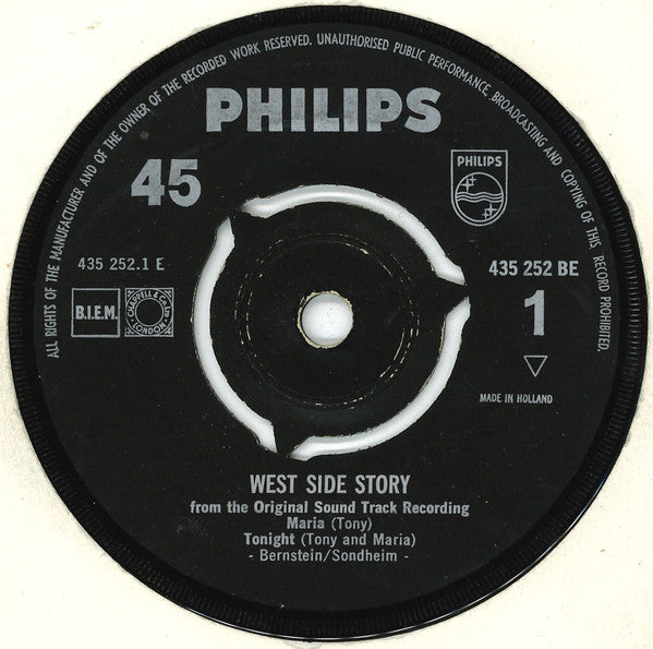 Various : West Side Story (7", EP, Mono)