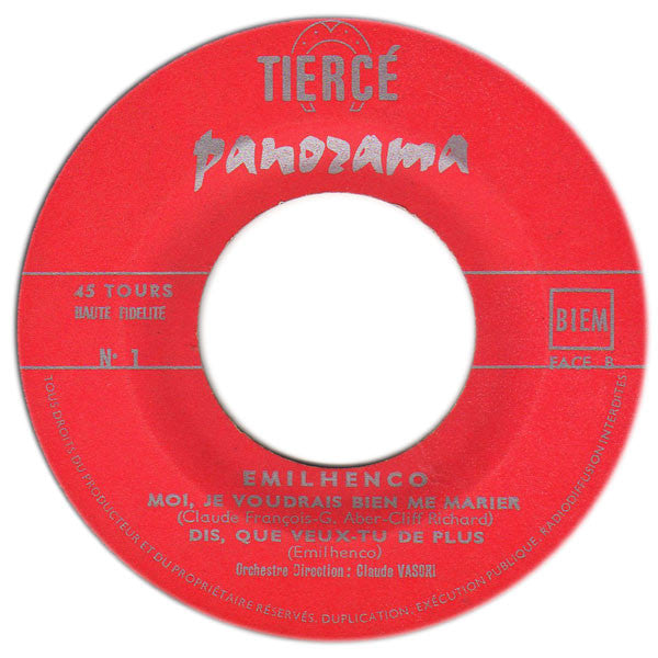 Emilhenco : Les Bras En Croix (7", EP)