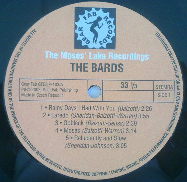 The Bards : The Moses' Lake Recordings (LP)