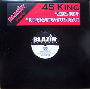 The 45 King : Super People / Harlem Brothers (12", Maxi)