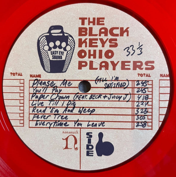 The Black Keys : Ohio Players (LP, Album, Red)