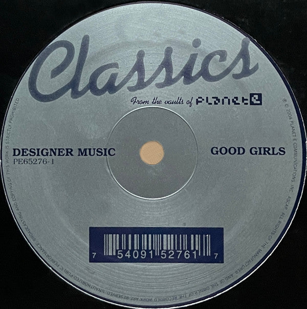 Designer Music : Good Girls (12", S/Sided)