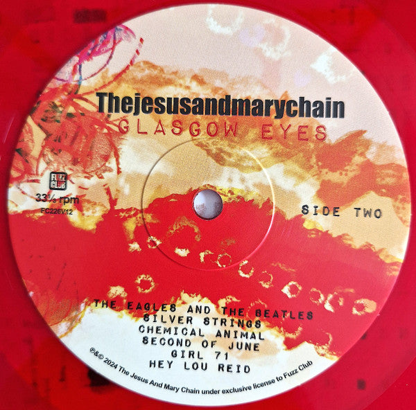 Thejesusandmarychain* : Glasgow Eyes (LP, Album, Red)
