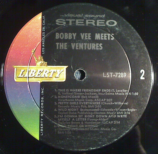 Bobby Vee Meets The Ventures : Bobby Vee Meets The Ventures (LP, Album)