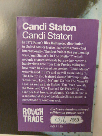 Candi Staton : Candi Staton (LP, Album, Num, RE, RP, Pur)