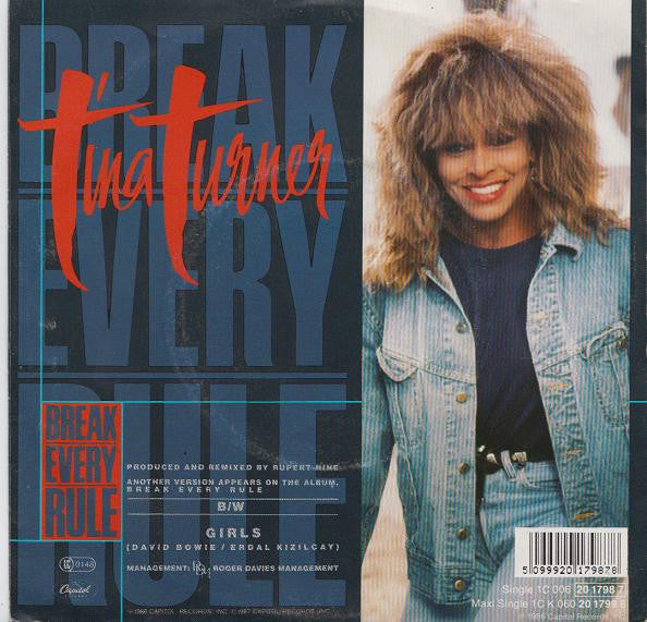 Tina Turner : Break Every Rule (7", Single)