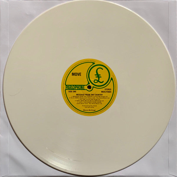 The Move : Message From The Country (LP, Album, Ltd, Num, RE, Whi)