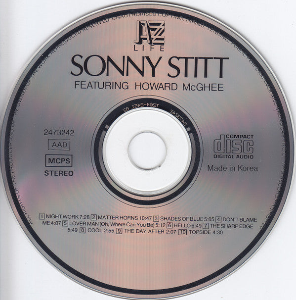 Sonny Stitt Featuring Howard McGhee : Sonny Stitt Featuring Howard McGhee (CD, Comp)