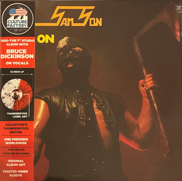 Samson (3) : Head On (LP, Album, Dlx, Ltd, RE, Hal)