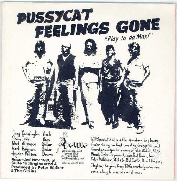 The Girlies : Pussycat / Feelings Gone (7", Single, RP)