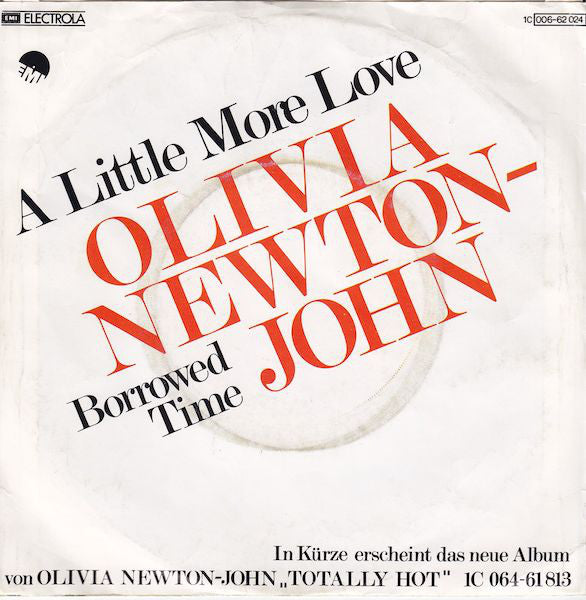 Olivia Newton-John : A Little More Love (7", Single)