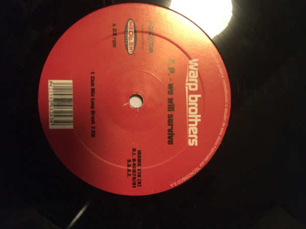Warp Brothers : E.P We Will Survive / Phatt Bass (12", EP)