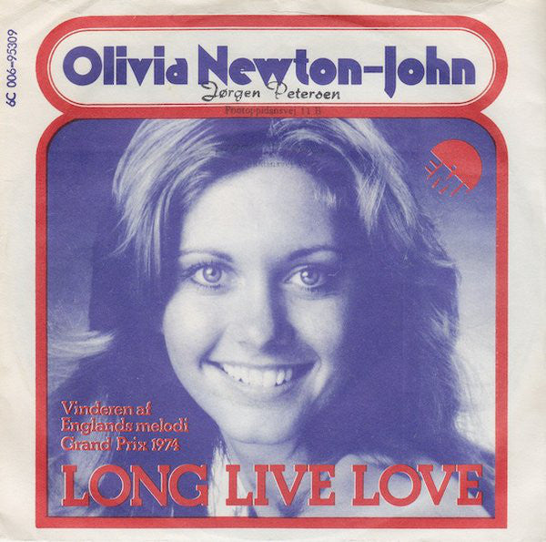 Olivia Newton-John : Long Live Love (7", Single)