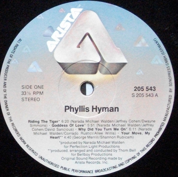 Phyllis Hyman : Goddess Of Love (LP, Album)