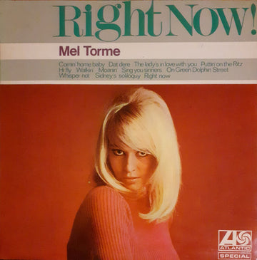 Mel Tormé : Right Now! (LP, Album, RE)