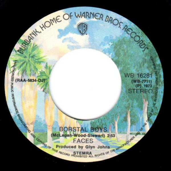 Faces (3) : Ooh-La-La // Borstal Boys (7", Single)
