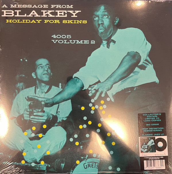 Art Blakey : Holiday For Skins Vol. 2 (LP, Album, Ltd, RE, Unofficial, 180)