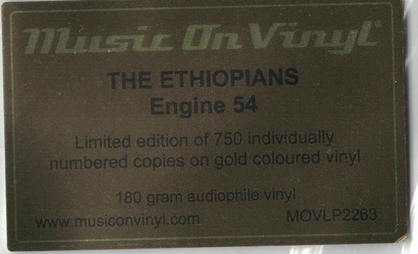 The Ethiopians : Engine 54 (LP, Album, Ltd, Num, RE, Gol)