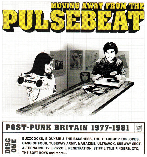 Various : Moving Away From The Pulsebeat: Post-Punk Britain 1977-1981 (5xCD, Comp)