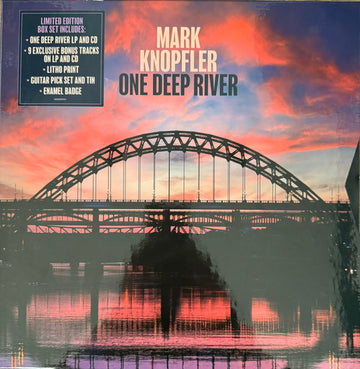 Mark Knopfler : One Deep River (2xLP, Album, Hal + LP, Bon + CD, Album + CD, Bon)