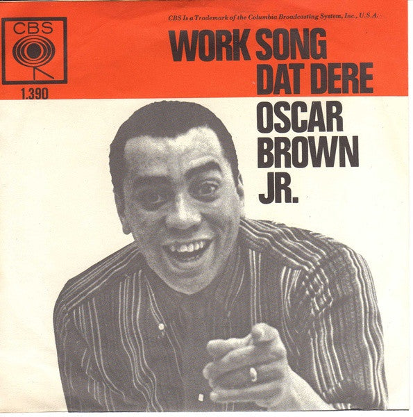 Oscar Brown Jr. : Work Song (7", Single)