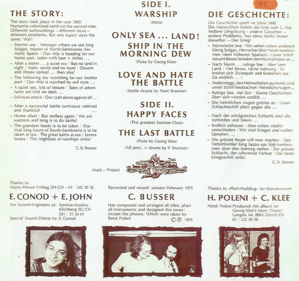 C. B. Busser : Warship-Suite (LP)