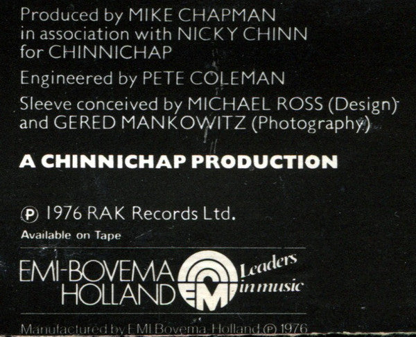 Smokie : Midnight Café (LP, Album)