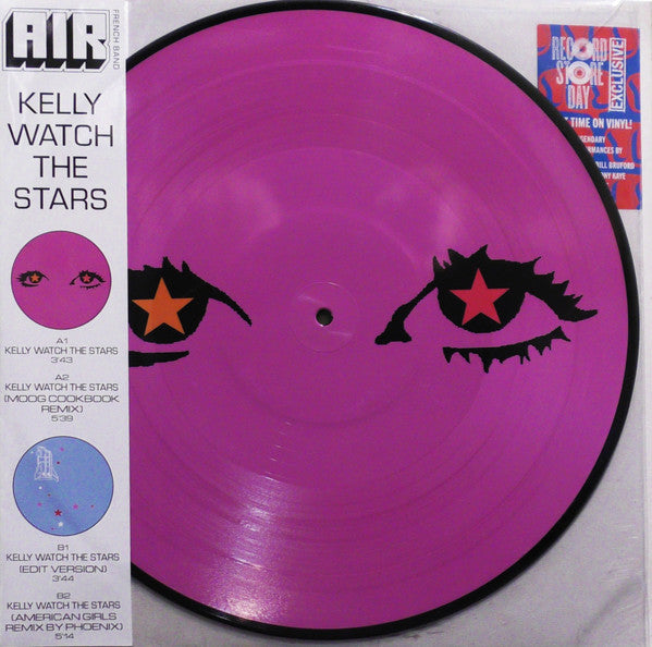 AIR : Kelly Watch The Stars (12", RSD, Pic, RE, S/Edition)