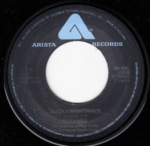 Strawbs : Joey And Me (7", Single)
