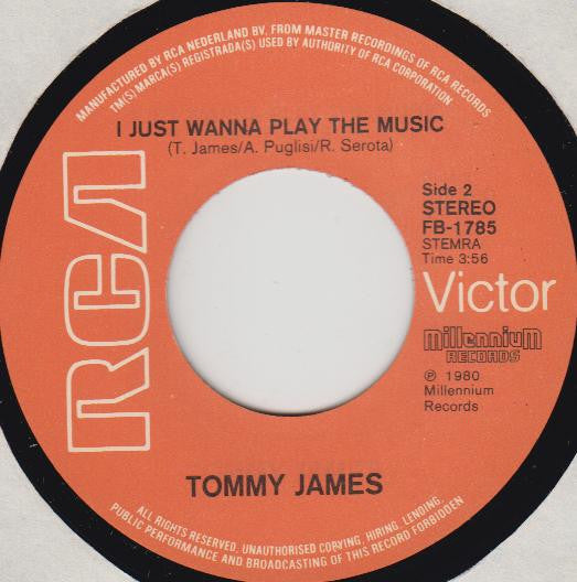Tommy James : Three Times In Love (7", Single)