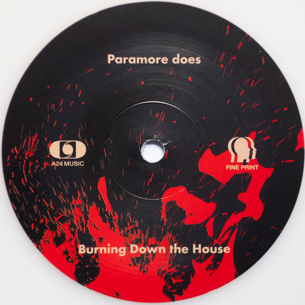 David Byrne / Paramore : Hard Times / Burning Down The House (12", RSD, Single, Ltd, Whi)