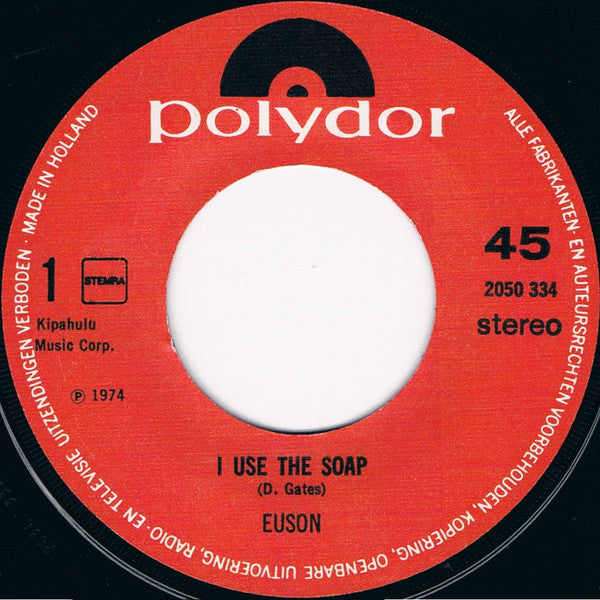 Euson : Soap (7", Single)
