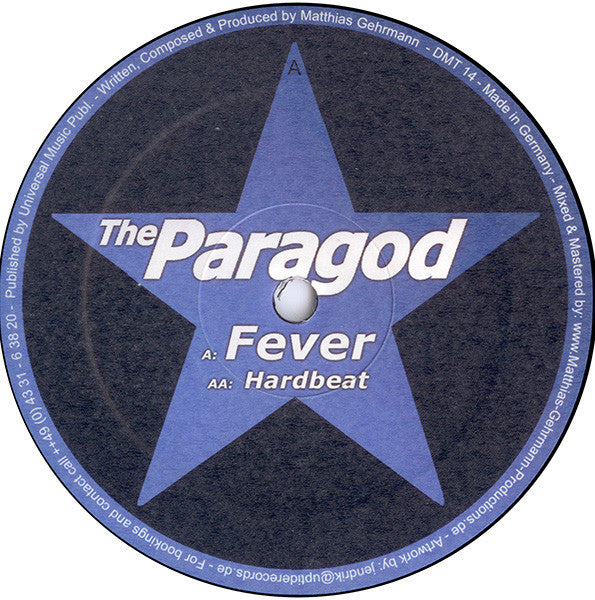 The Paragod : Fever / Hardbeat (12")