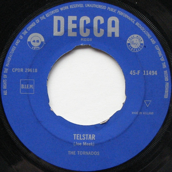 The Tornados : Telstar / Jungle Fever (7", Single, Mono)