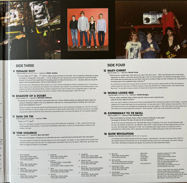 Sonic Youth : Hits Are For Squares (2xLP, RSD, Comp, Ltd, RE, Gol)