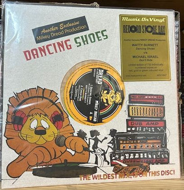 Mikey Dread / Watty Burnett / Michael Israel : Dancing Shoes / Don't Hide (10", RSD, Ltd, Num, Red)